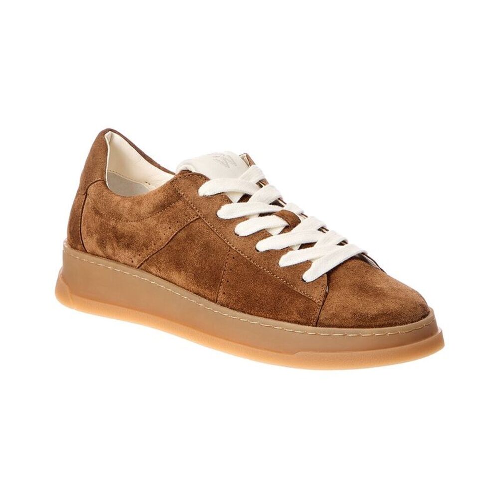 Stuart Weitzman Ellis Suede Sneaker, Brown